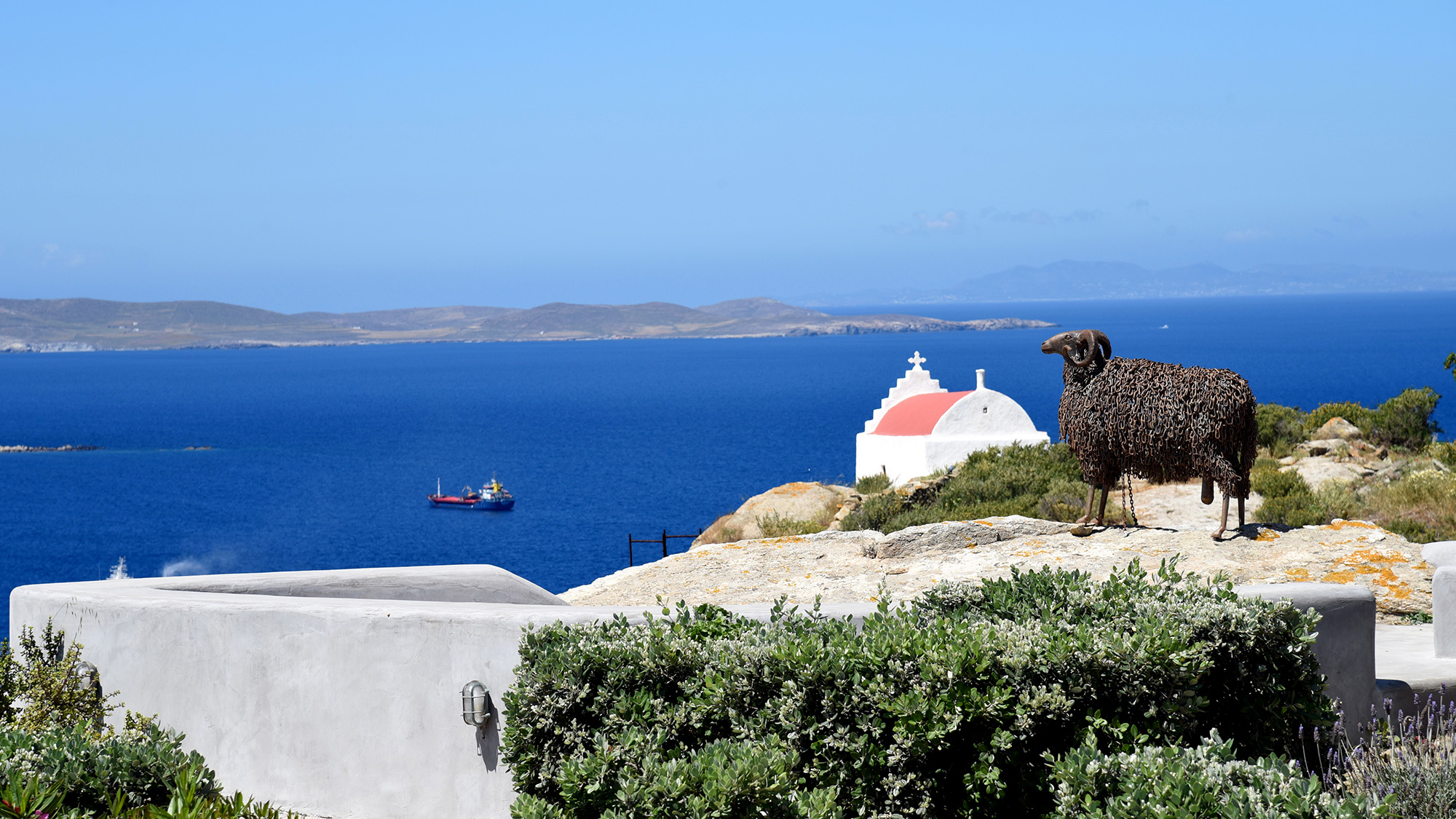 Book your wedding day in Aletro Country Cottage & Gardens Mykonos